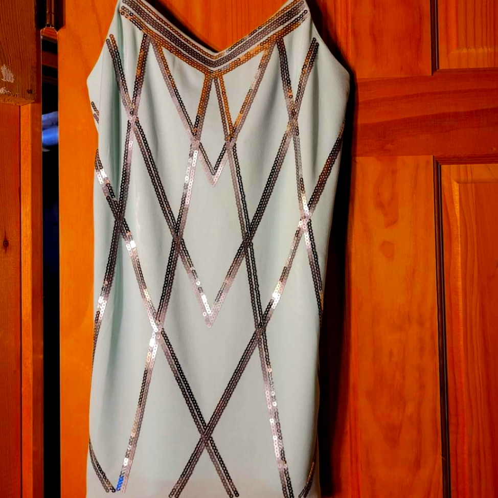 Sequin Spaghetti Strap
